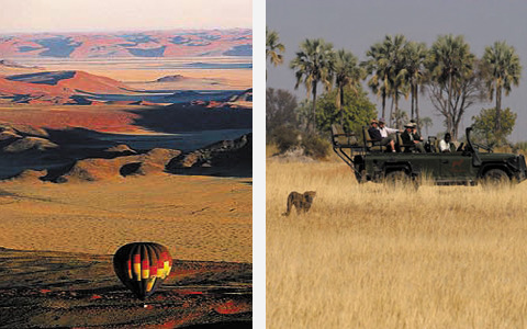 Botswana, Namibia, Africa
