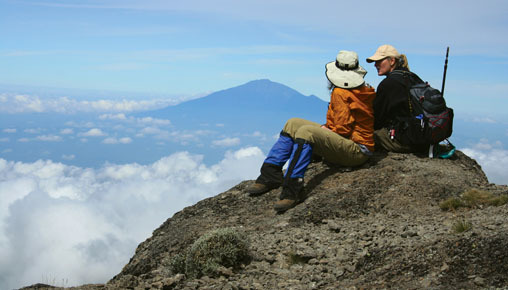 Tanzania: Climb Kilimanjaro - Machame/Western Breach Route up Mt. Kilimanjaro, Tanzania, Africa