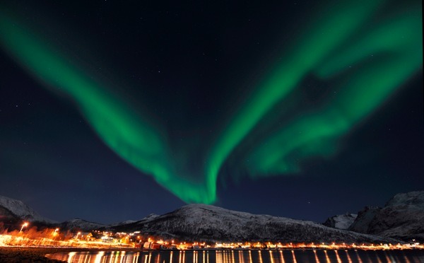Aurora Borealis
, Northern Lights, Finland, Norway, Europe, Scandinavia